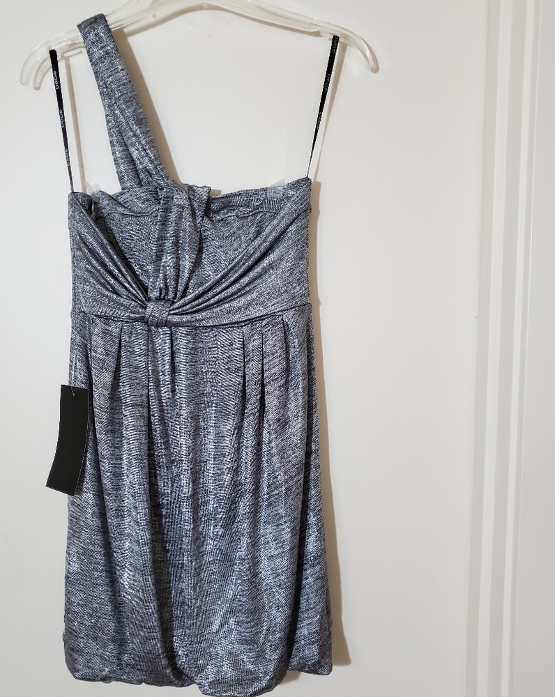 Bebe one shouder mini dress